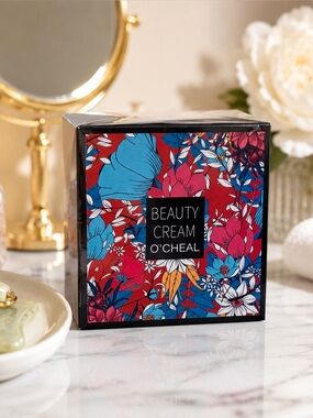 O’Cheal Mushroom Nourishing Face Cream Plant-Based Hydrating Moisturizer Sealed
